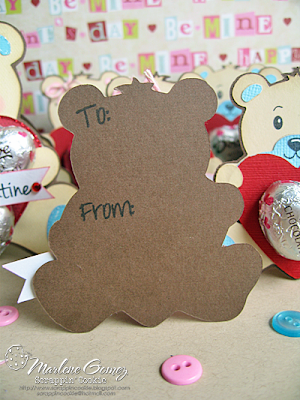 bears dt marlene valentine spot craft sentiments stamp forever always