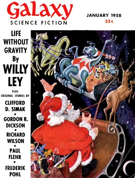 Cover - Galaxy Science Fiction - January 1958