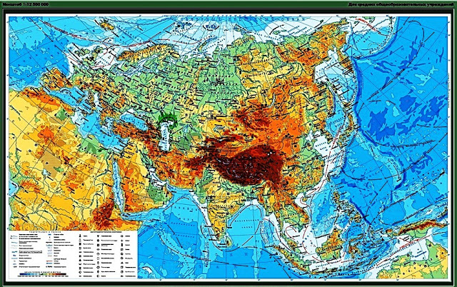 Физическая карта 2024