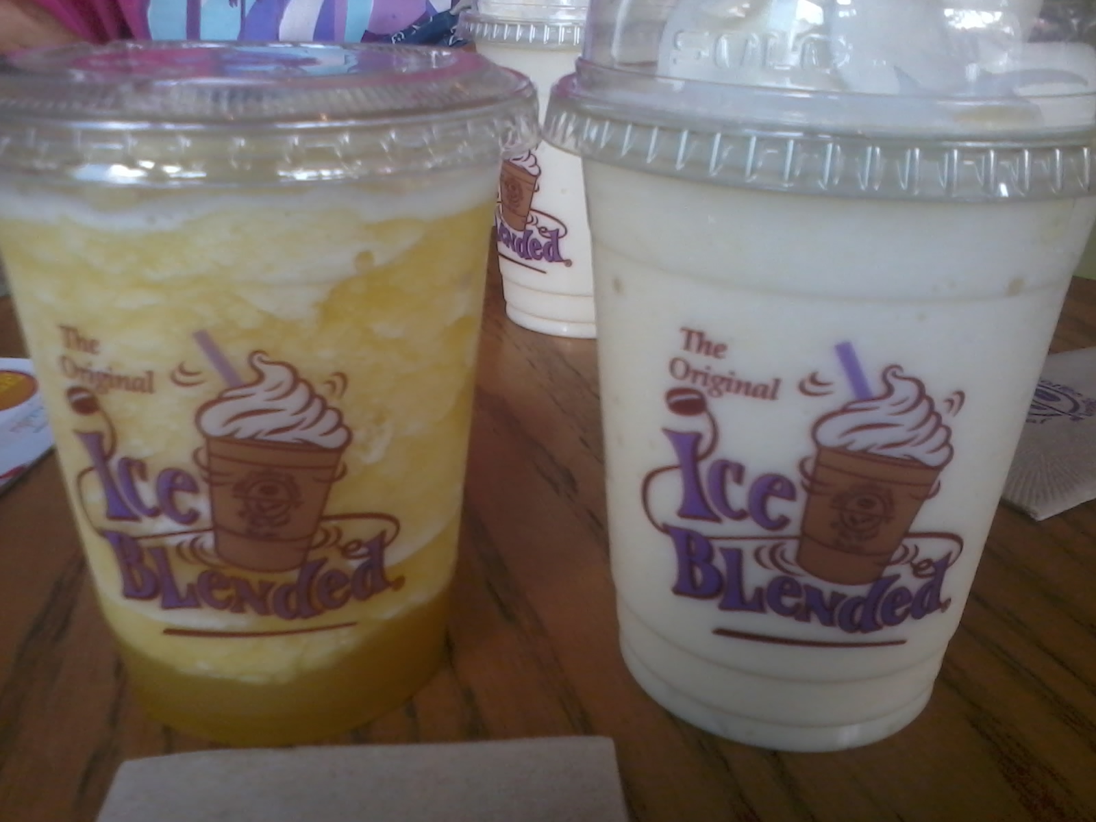 The Coffee Bean & Tea Leaf's Pineapple Vanilla Ice Blended and Fruit