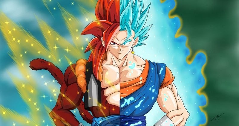 Anime Blog Vegito Vs Gogeta Kira Kira Siapa Yang Lebih Kuat
