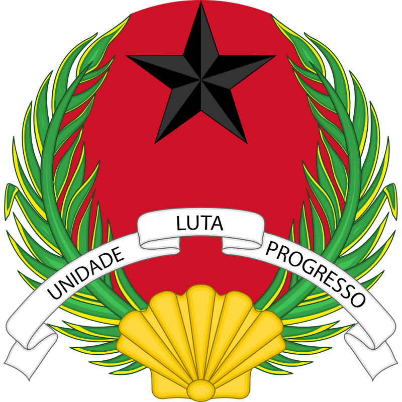Logo Gambar Lambang Simbol Negara Guinea-Bissau PNG JPG ukuran 800 px
