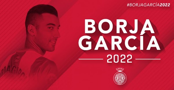 Oficial: Girona, renueva Borja García hasta 2022