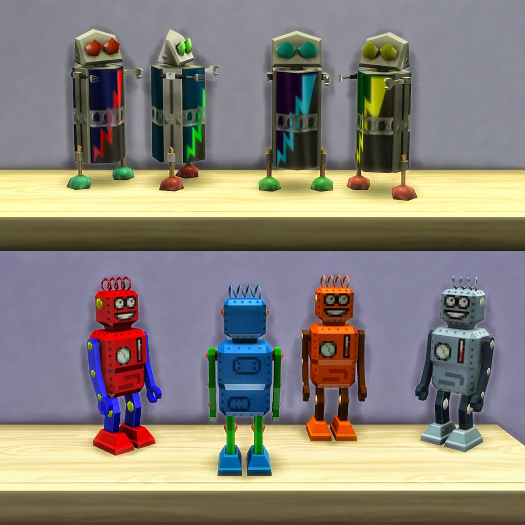 Mod toys. Симс 4 роботы. Симс 4 робот игрушка. Фигурки роботов скелетов. Набор роботов симс 4.