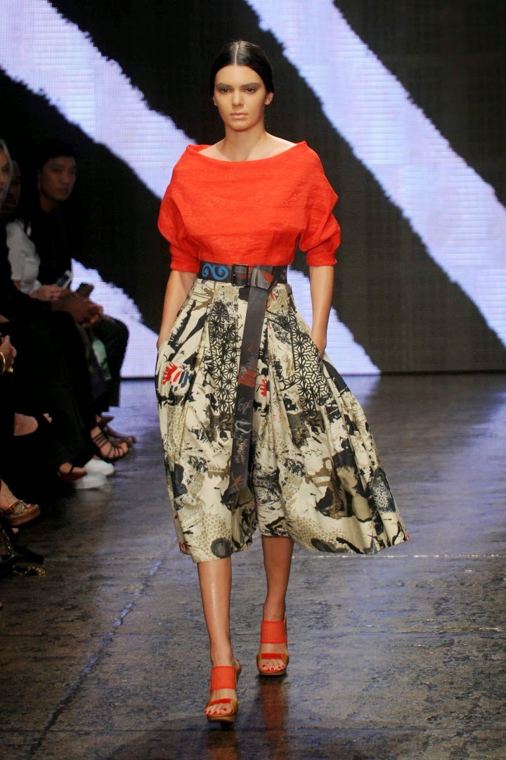 Kendall Jenner walks the Donna Karan Spring 2015 Show at the New York
