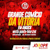 Participe hoje do Grande Comício da Vitória em Angico