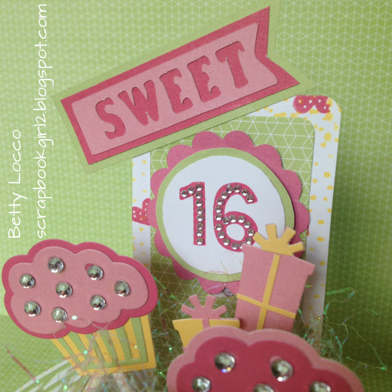 Stamping and Scrapbooking with Scrapbookgirl Sweet Sixteen Card In A Box