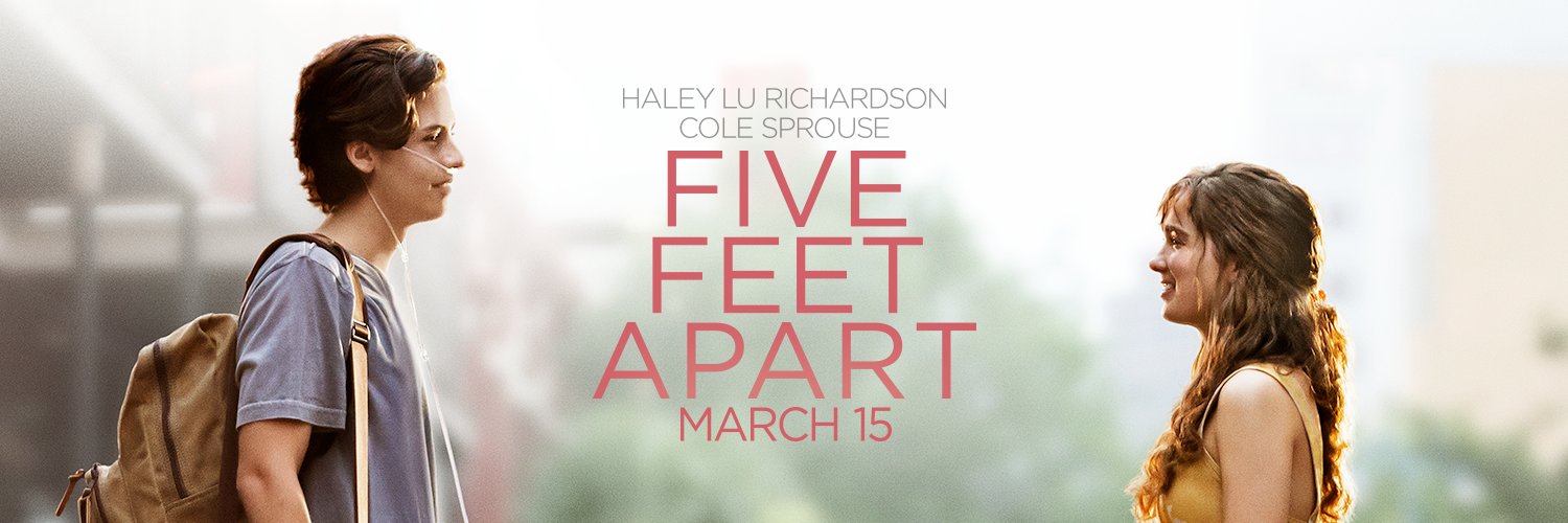 FIVE FEET APART - Teaser Trailer - HD (Haley Lu Richardson, Cole Sprouse) 