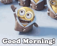 good morning gif minion good morning gif minion