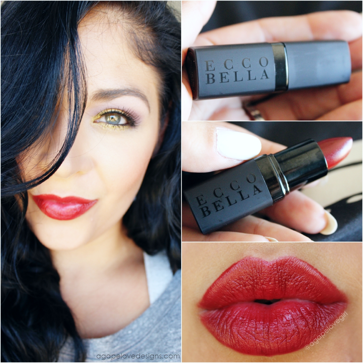 Love Designs: Ecco Bella FlowerColor Lipstick Review