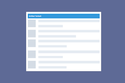 Cara Memasang Artikel Terkait Di Blog