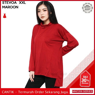 MNF058A93 Atasan Polos Wanita Top Stevoa Jumbo Xxl 2019 BMGShop