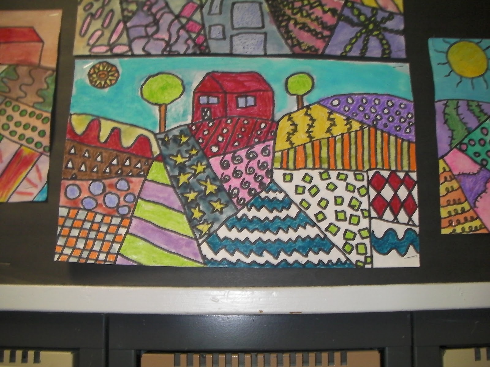 Mr. Blick's Grade 5 Class: Folk Art Projects