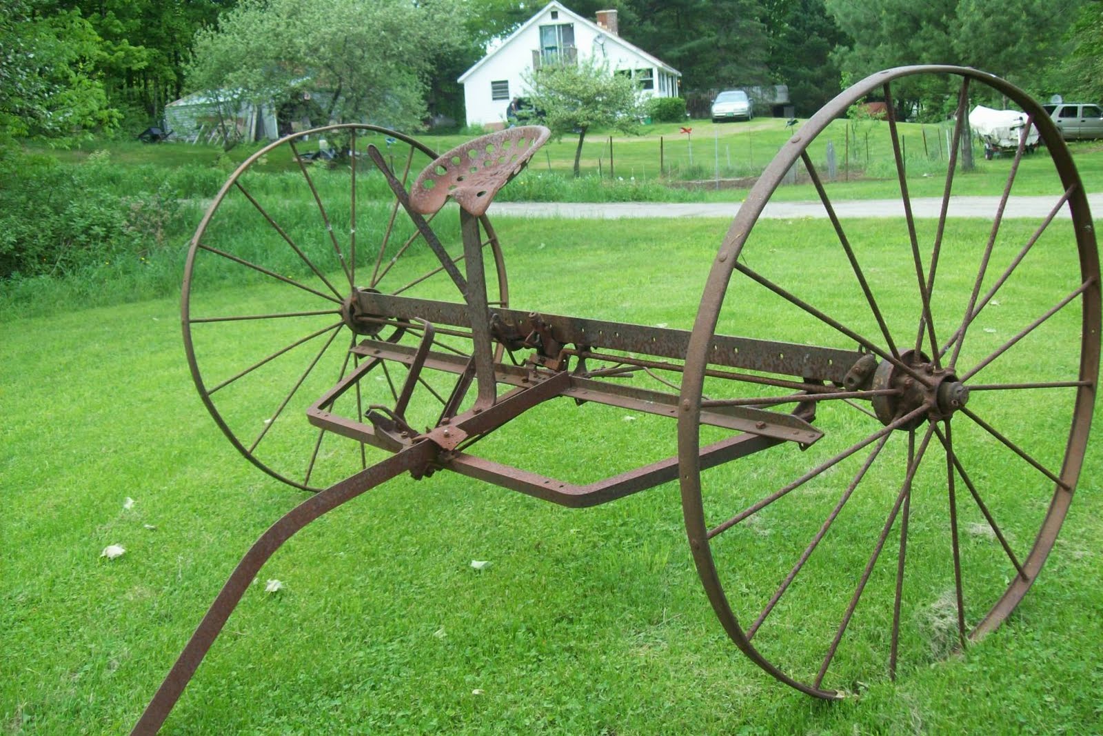 Life in a Deer Yard ANTIQUE FARM MACHINERY