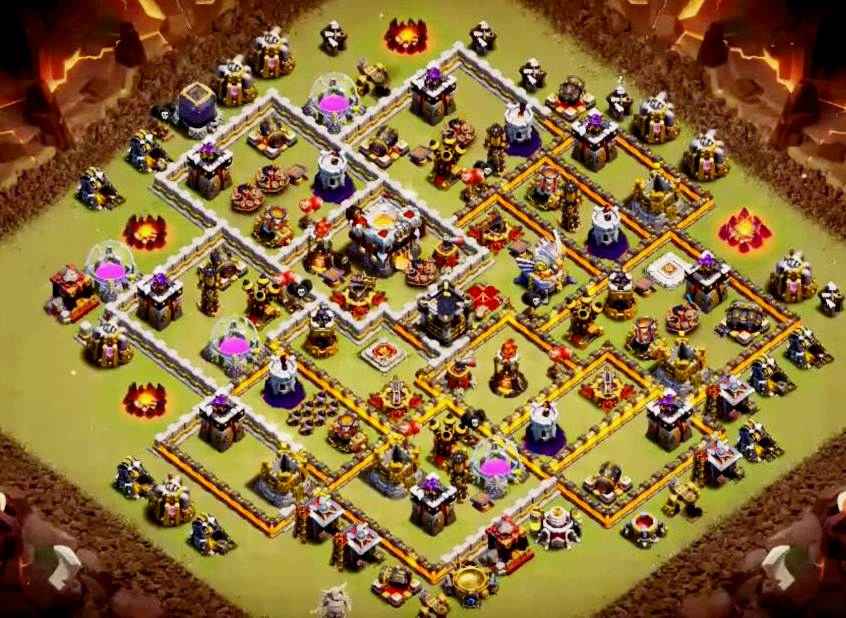 20 Base COC Th 11 Terkuat 2020 (War dan Farming) - Coc Versi Baru