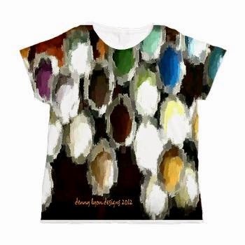 Paint Dots Brights Women's All Over Print T-Shirt