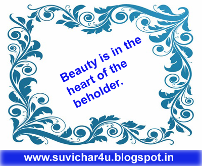 Beauty is in the health of the beholder.