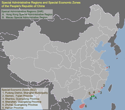 Zonas económicas especiales de China