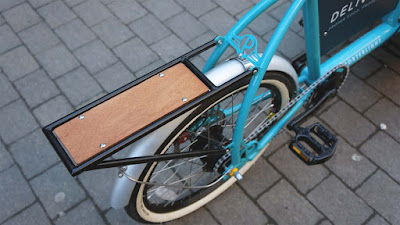Porterlight Bicycles X Deliveroo - custom London cargo bike