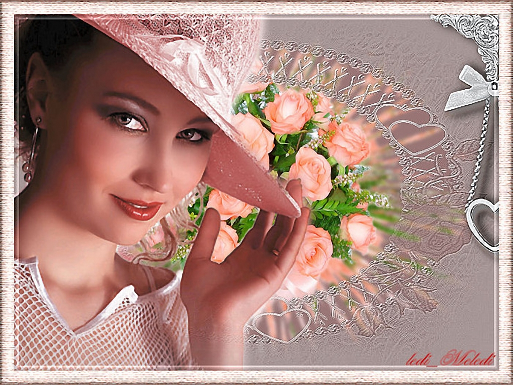 Прекрасным дамам счастья. Гиф женщина и счастье. Гиф женского счастья. Ах какая женщина фото