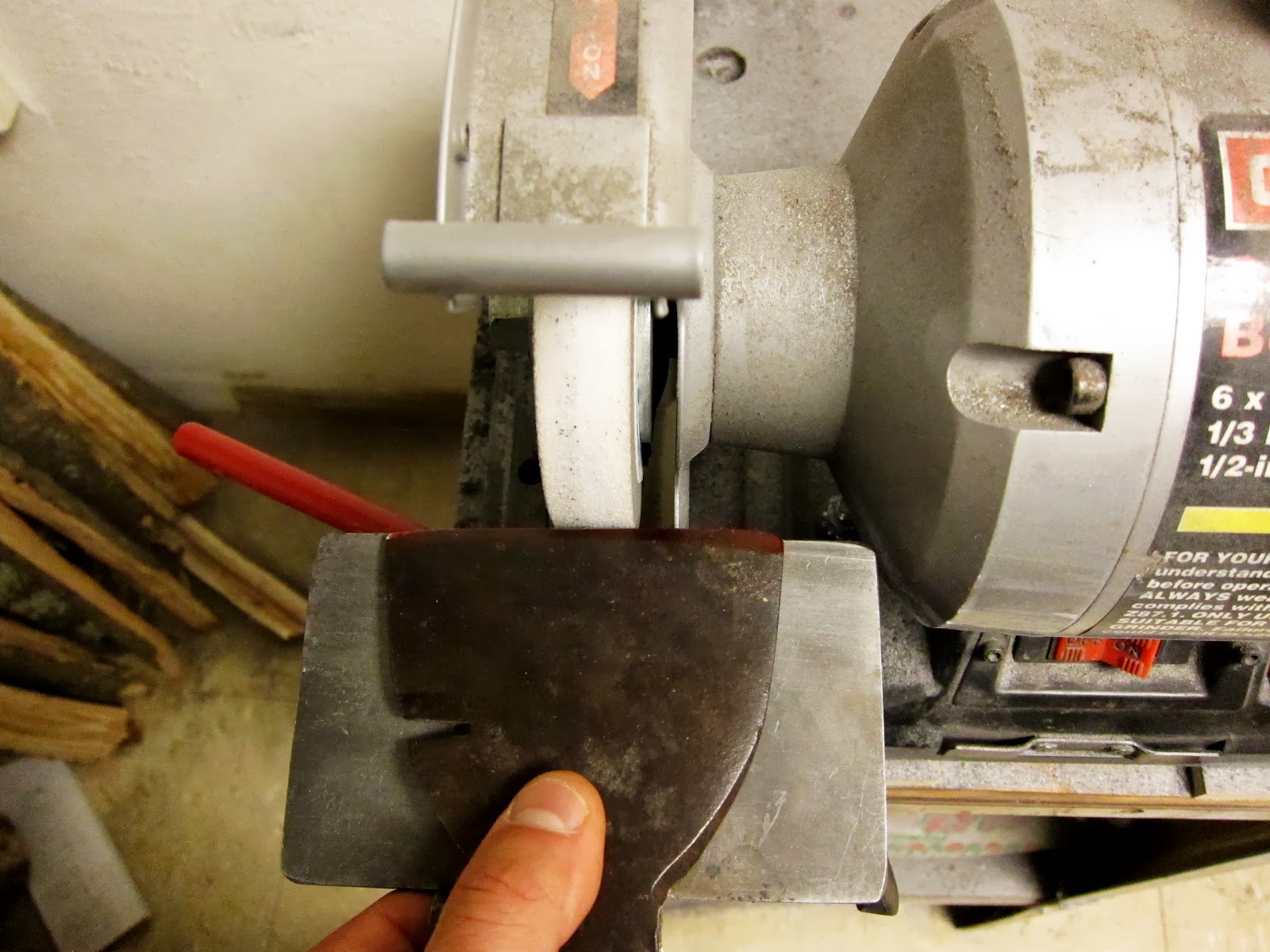 Tim Manney Chairmaker Carving Axe Part 2 Edge Geometry and Grinding