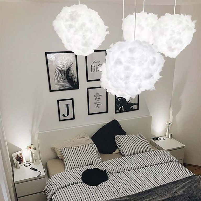 Cómo hacer una lámpara nube diy para decorar tu hogar