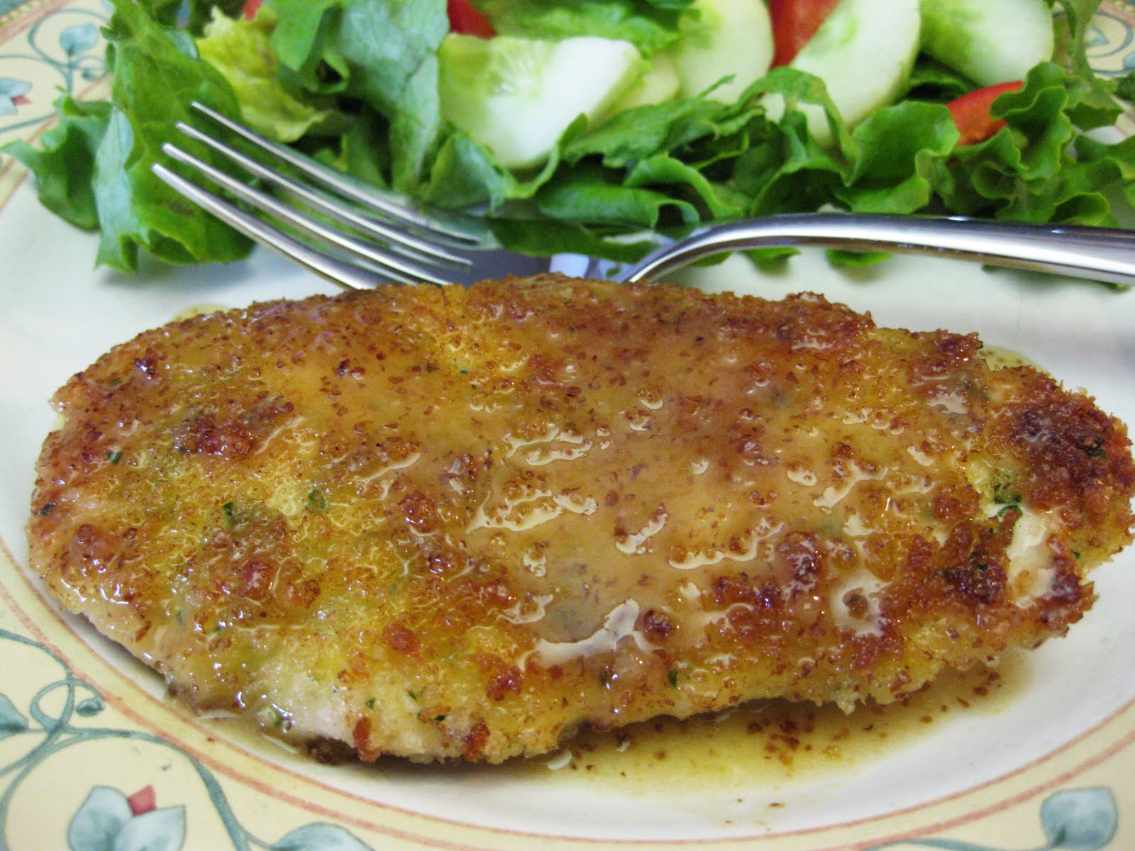 Bloatal Recall: Panko-Crusted Chicken with Mustard-Maple ...