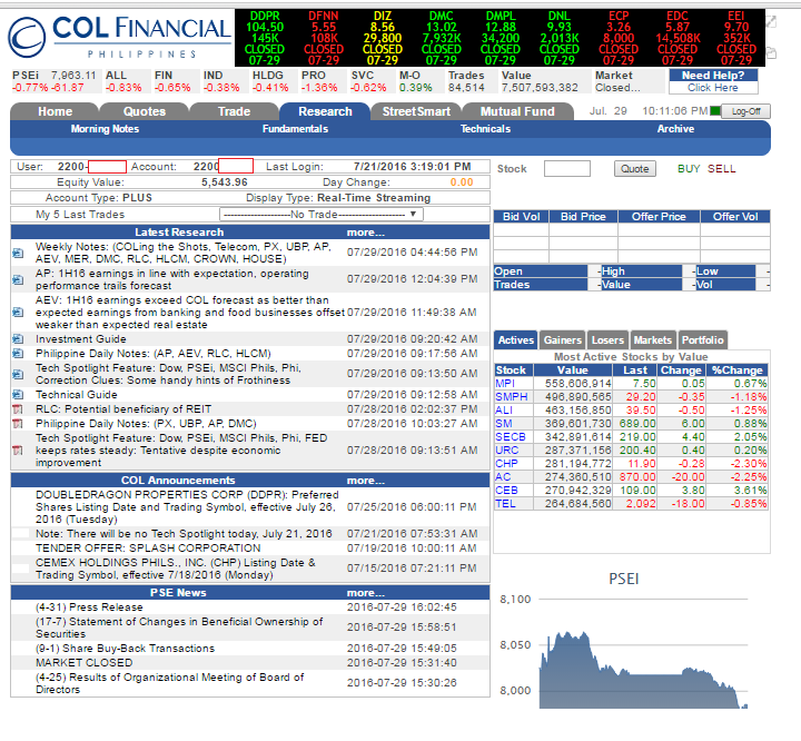 Investing Pinoys: Comparison of Online Stock Brokers in The Philippines