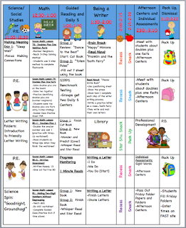 Firsty for Knowledge : Visual Lesson Plans Freebie!