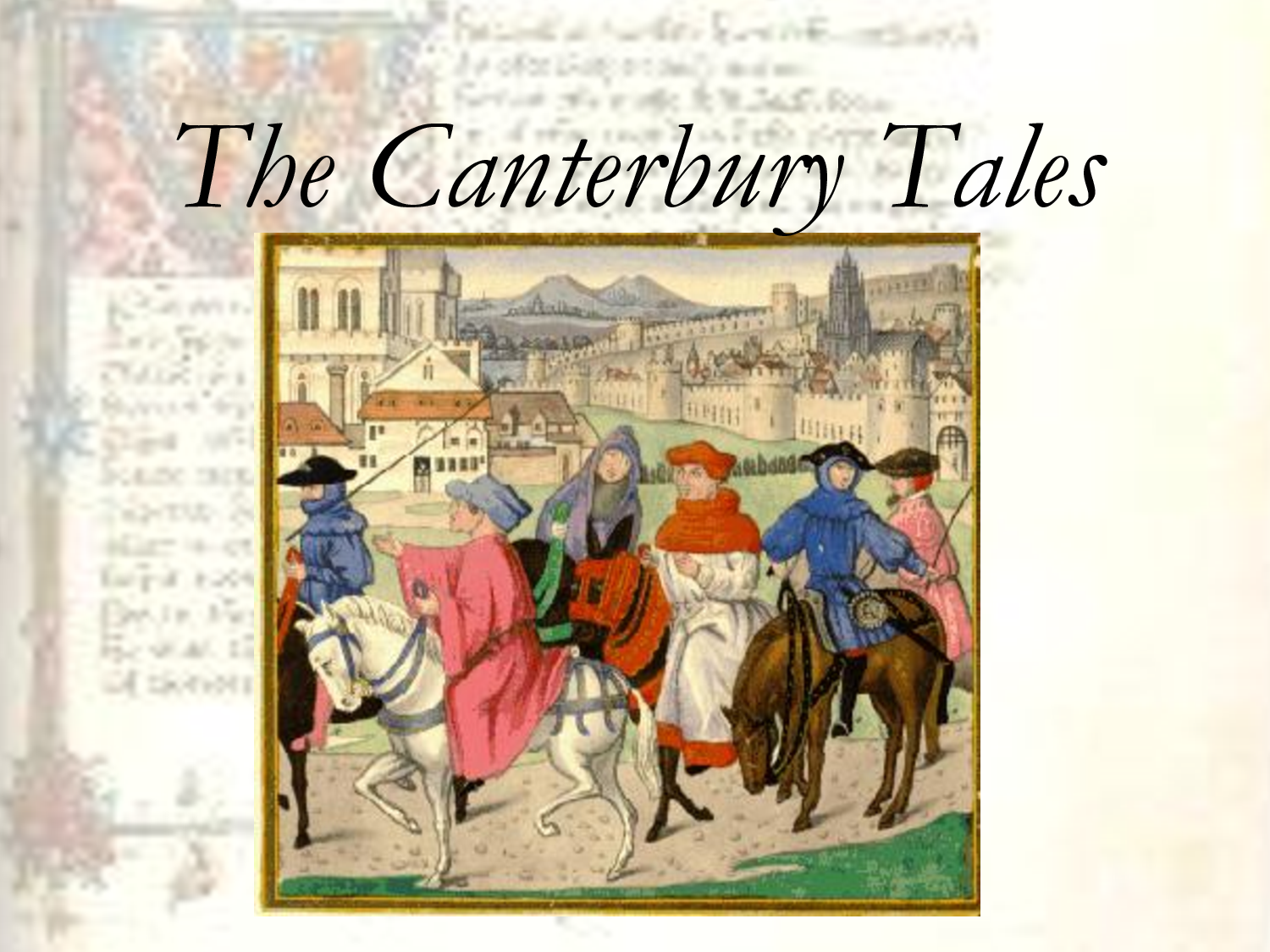The Canterbury Tales - Wikipedia