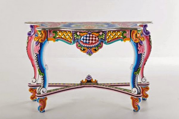 Beautiful Colorful Decorated Furniture By  Kare Design