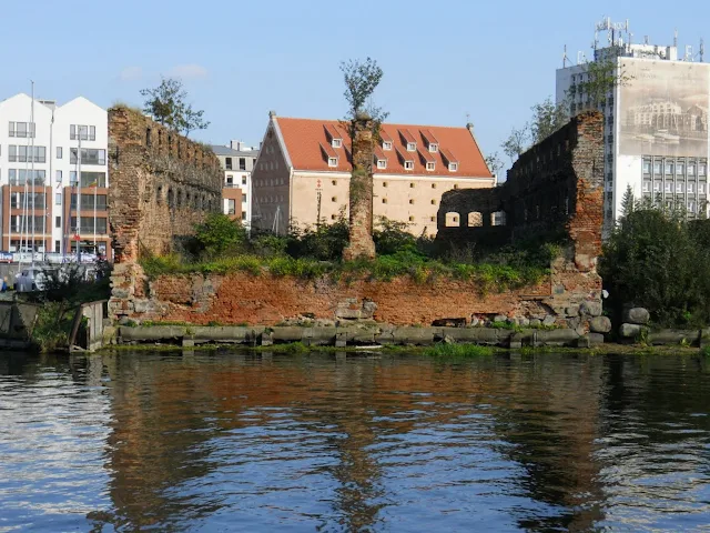 Things to do in Tricity Poland: Explore the ruins from World War II along the Motława River