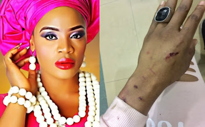 uche ogbodo attacked stabbed by military man lekki 