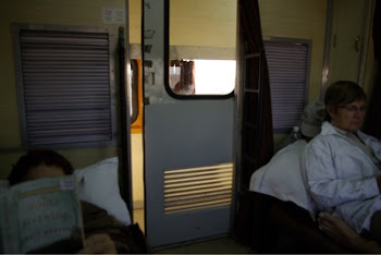 INDIA 2011: Inside our AC1 sleeper class train