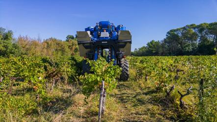 Harvest, Grape Harvesting Machine, Agricultural Machine