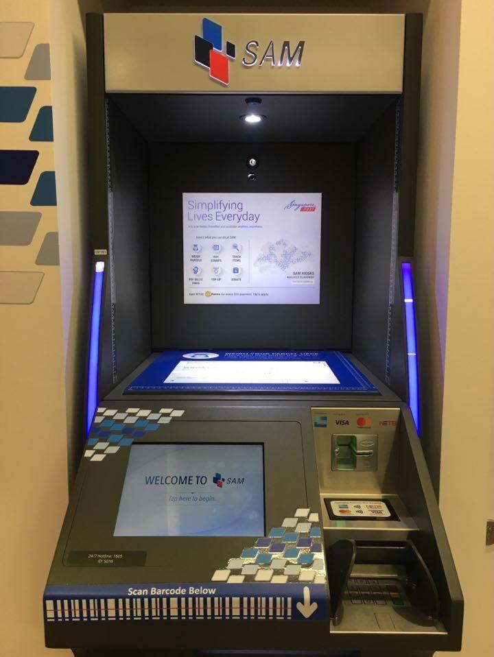 Gulfmann ATM Collection SINGAPORE New SAM Machine