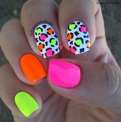 Uñas Decoradas animal print Uñas Decoradas animal print