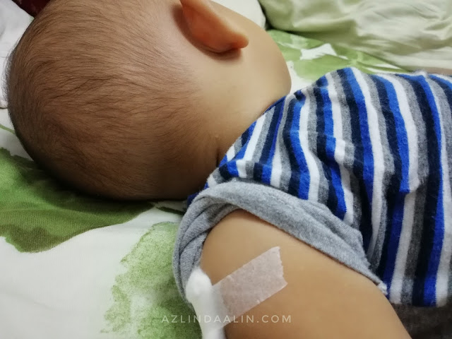 Inject 9 bulan Baby Daim Naufal Inject 9 bulan Baby Daim Naufal
