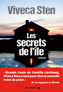 Les secrets de l'ile de Viveca Sten Maison qui se reflète dans l'eau