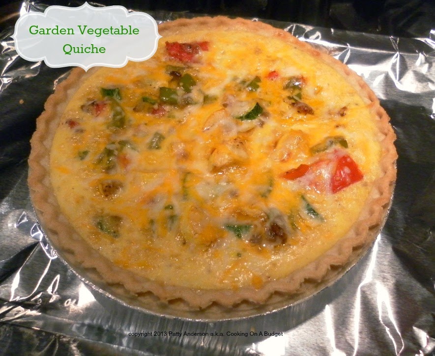 Garden Vegetable Quiche
