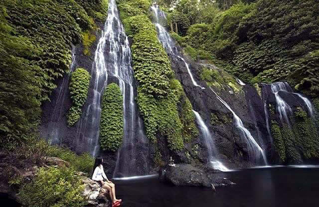 Banyumala Waterfall -  The Most Beautiful Natural Swimming Pool