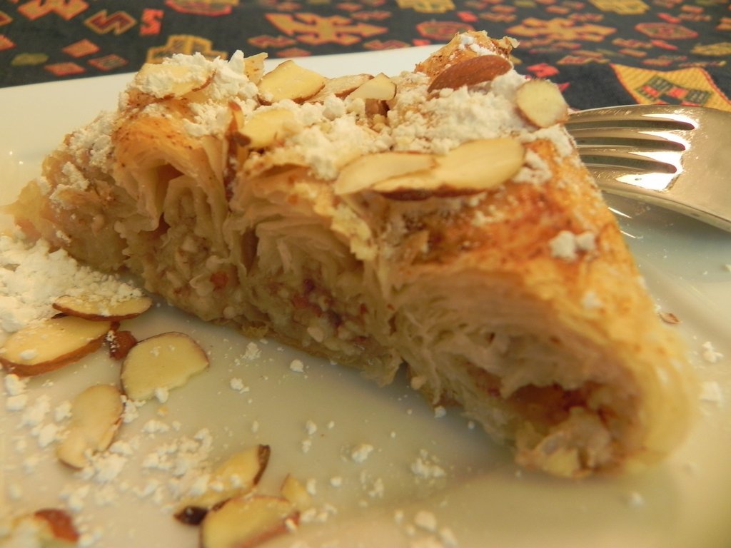 Persnickety: Tunisian Almond Phyllo 