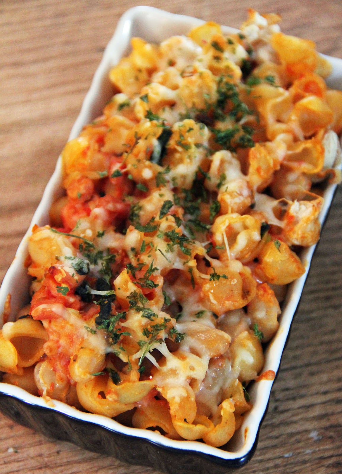 Jo and Sue Pasta and Bean Casserole (single serving)