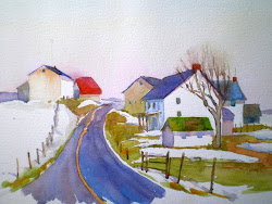 scenes winter laura watercolors making december