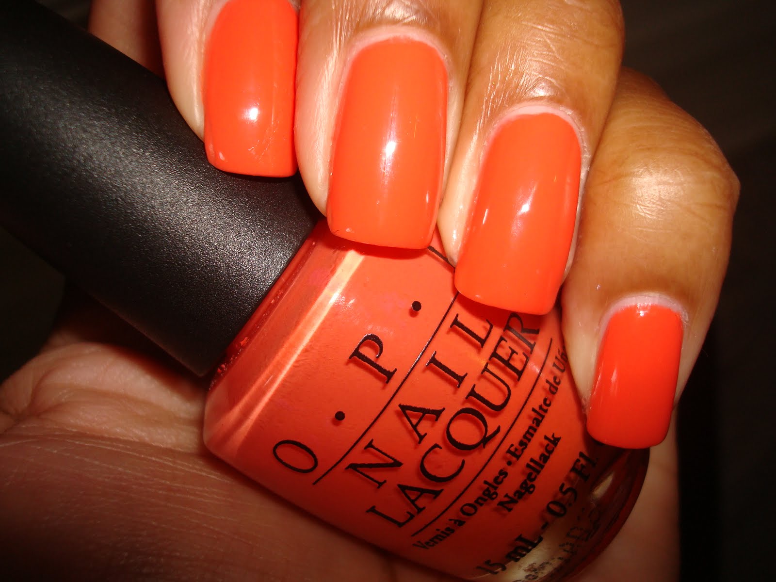 1. OPI Nail Lacquer in "Hot & Spicy" - wide 2