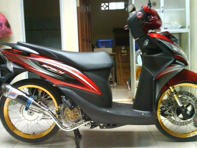 Foto Modifikasi Motor Honda Spacy Terbaru 2015