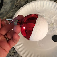 DIY Pokeball Ornament