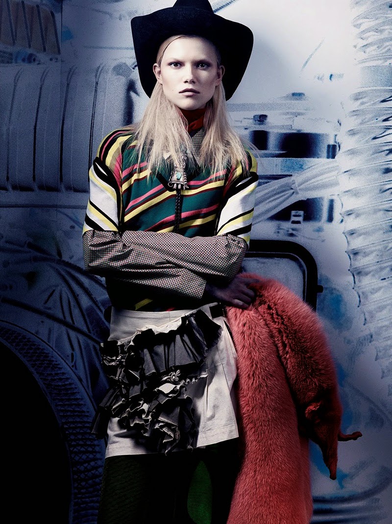 Editorial Fashion | Kasia Struss photographed by Craig McDean ...