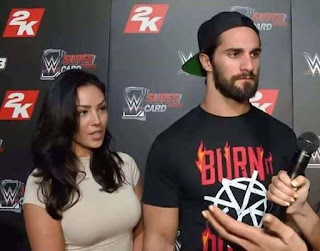 Seth Rollins And Girlfriend Sarah WWE 