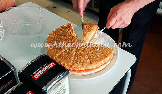 Porción de Tarta porciones de tartas sin gluten
